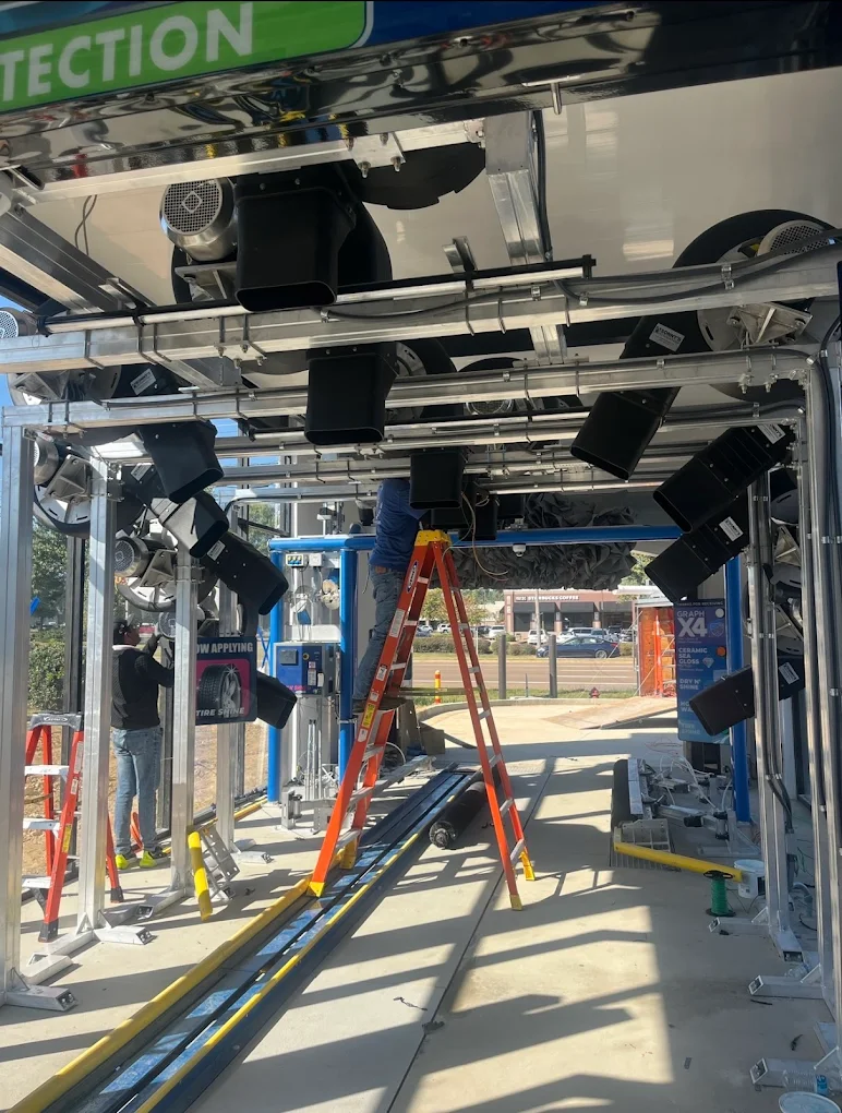 Commercial site electrical install
